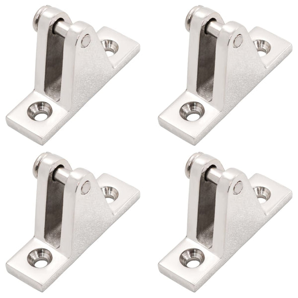 Bimini Top Deckscharniere - 4er Set Edelstahl