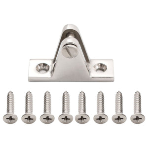 Bimini Top Deckscharniere - 4er Set Edelstahl
