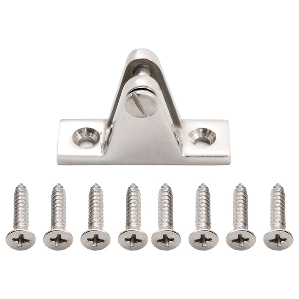 Bimini Top Deckscharniere - 4er Set Edelstahl