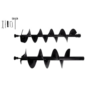 Erdbohrer-Set Stahl