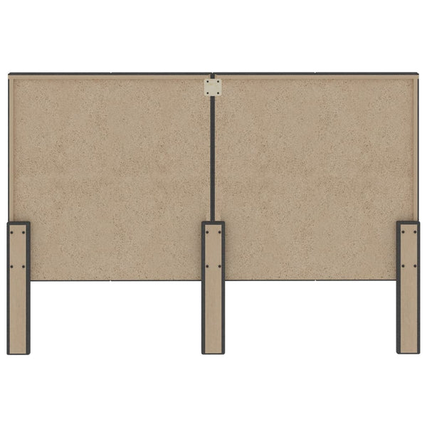 Kopfteil Dunkelgrau Stoff 180×200 cm