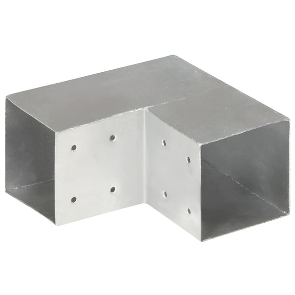 Pfostenverbinder L-Form Verzinktes Metall 101 x 101 mm