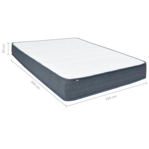 Boxspringbett-Matratze Mittel 200 x 160 x 20 cm