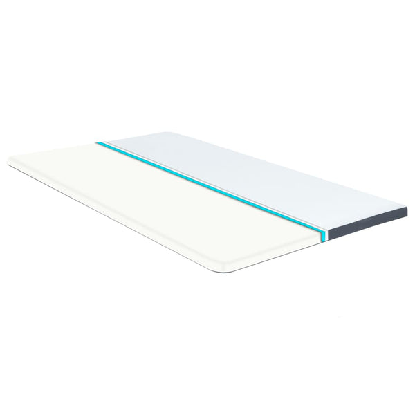 Boxspringbett-Matratzenauflage 200 x 120 x 5 cm Mittelweich
