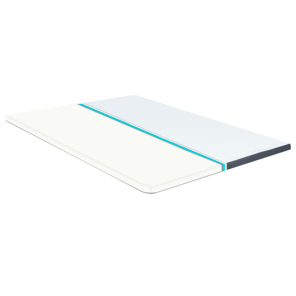 Boxspringbett-Matratzenauflage 200 x 140 x 5 cm Mittelweich