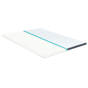 Boxspringbett-Matratzenauflage 200 x 140 x 5 cm Mittelweich