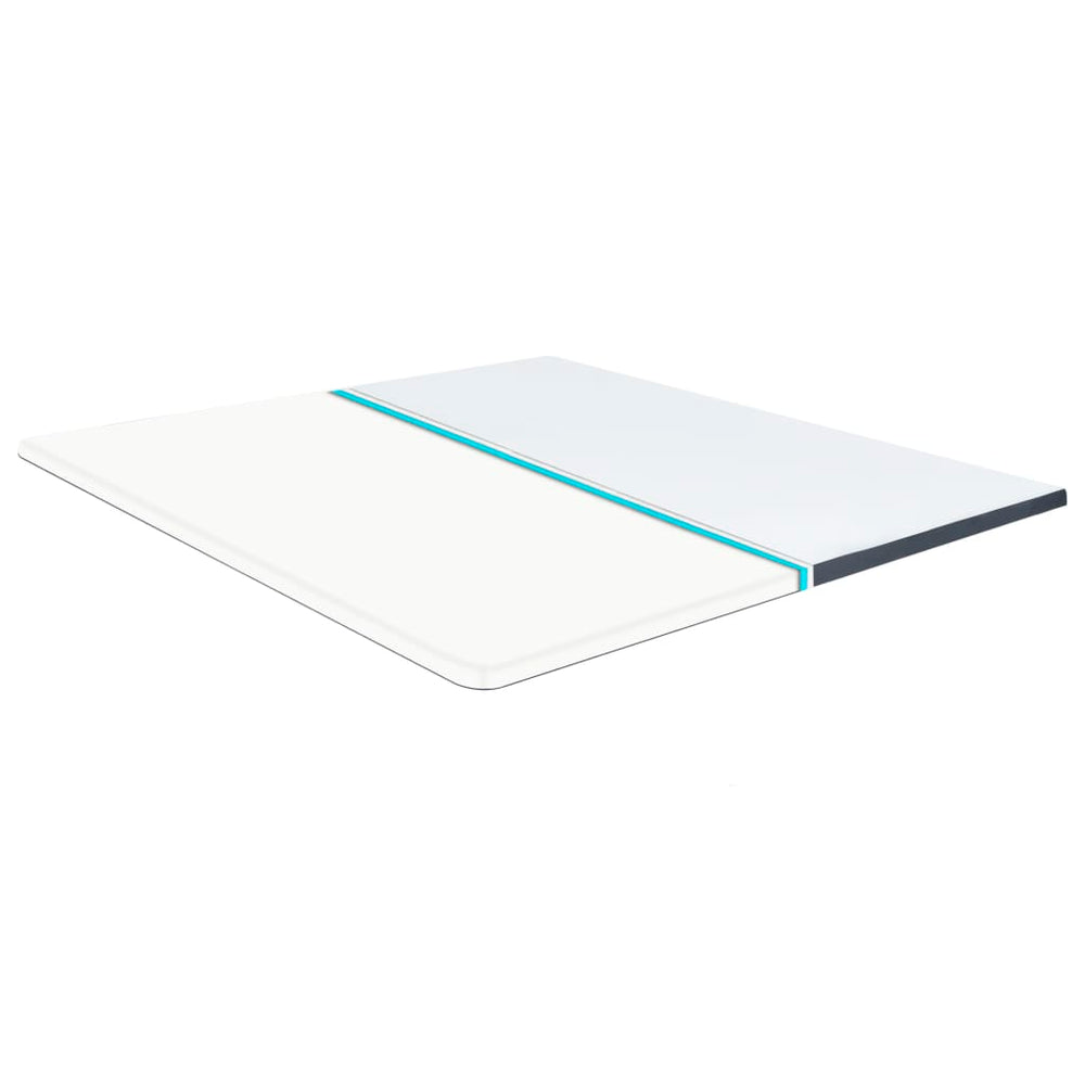 Boxspringbett-Matratzenauflage 200 x 160 x 5 cm Mittelweich