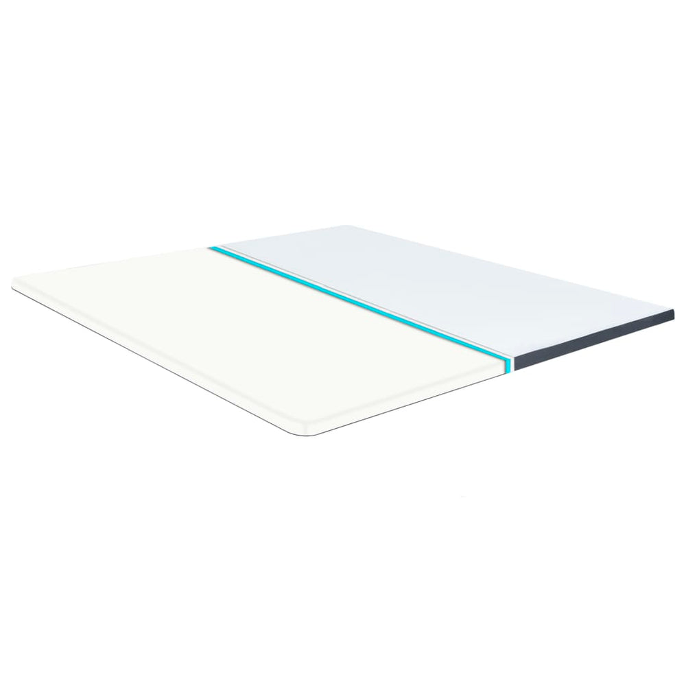 Boxspringbett-Matratzenauflage 200 x 180 x 5 cm Mittelweich
