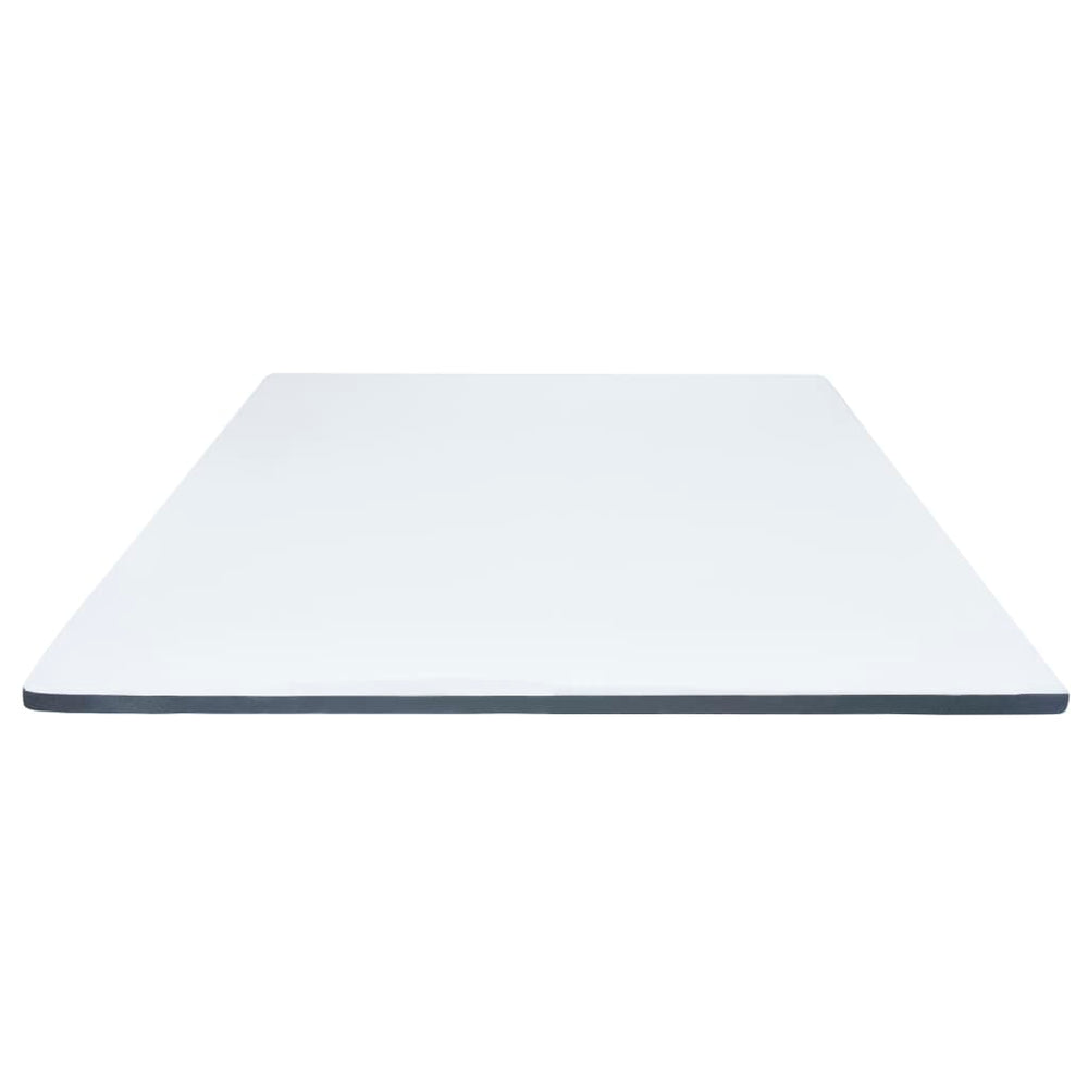 Boxspringbett-Matratzenauflage 200 x 200 x 5 cm Mittelweich