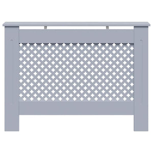 Heizkörperverkleidung Anthrazit 112x19x81,5 cm MDF