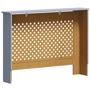 Heizkörperverkleidung Anthrazit 112x19x81,5 cm MDF