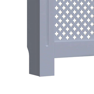 Heizkörperverkleidung Anthrazit 152x19x81,5 cm MDF