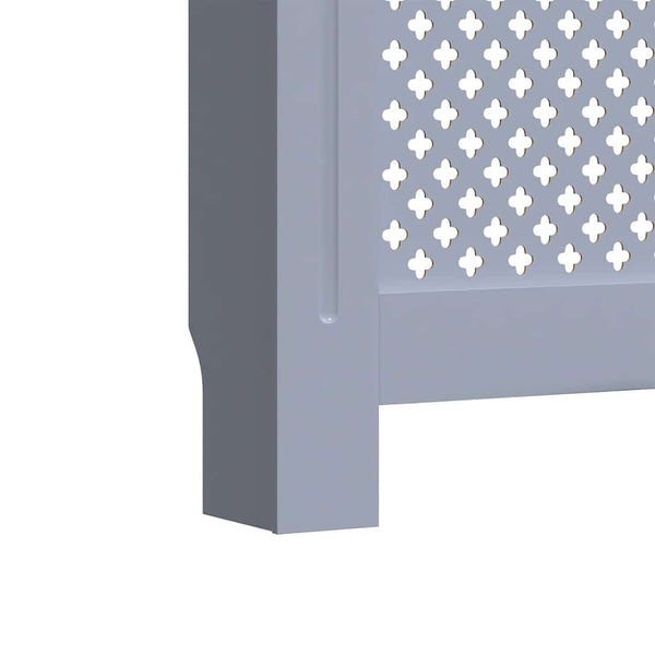 Heizkörperverkleidung Anthrazit 152x19x81,5 cm MDF