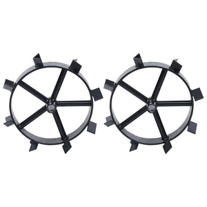 Metallräder für 6,5 PS Benzin-Gartenfräse 2 Stk.