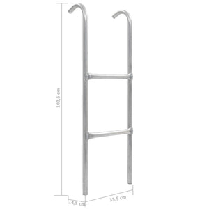 2-Stufen-Trampolinleiter - 102,6 cm