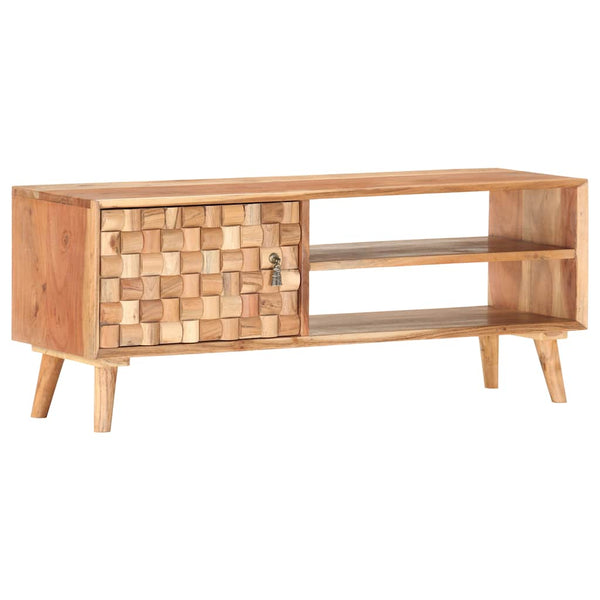 TV-Schrank 100x30x40 cm Massivholz Akazie