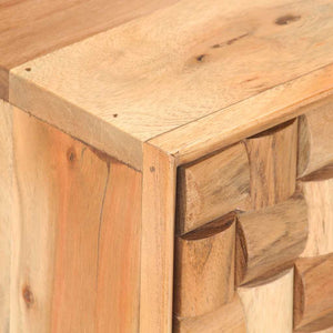 TV-Schrank 100x30x40 cm Massivholz Akazie