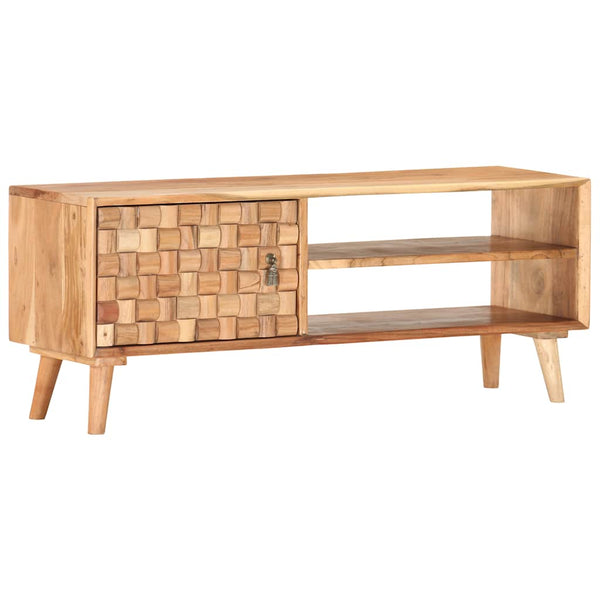 TV-Schrank 100x30x40 cm Massivholz Akazie