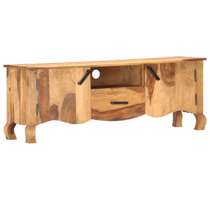 TV-Schrank 115x30x42 cm Massivholz