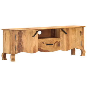 TV-Schrank 115x30x42 cm Massivholz