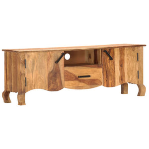 TV-Schrank 115x30x42 cm Massivholz