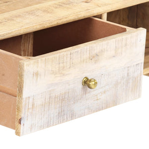 vidaXL Table basse 88x60x40 cm en manguier massif
