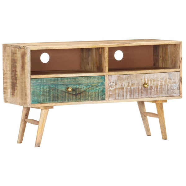 TV-Schrank 88 x 30 x 50 cm Massivholz Mango