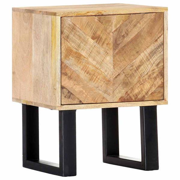 Nachttisch 40 x 30 x 50 cm Massivholz Mango