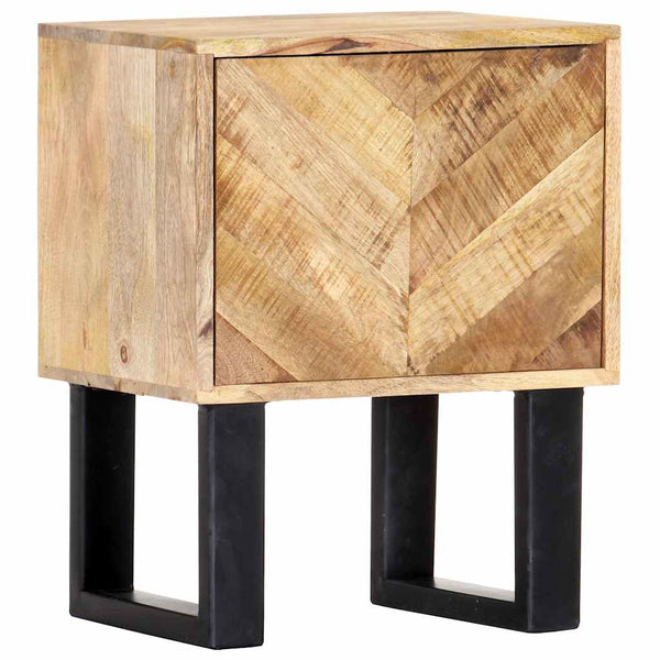 Nachttisch 40 x 30 x 50 cm Massivholz Mango