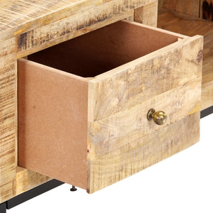 Couchtisch 88x50x42 cm Massivholz Mango