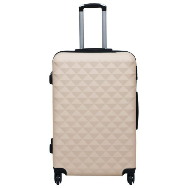 Goldenes ABS Trolley Set - 3-teilig