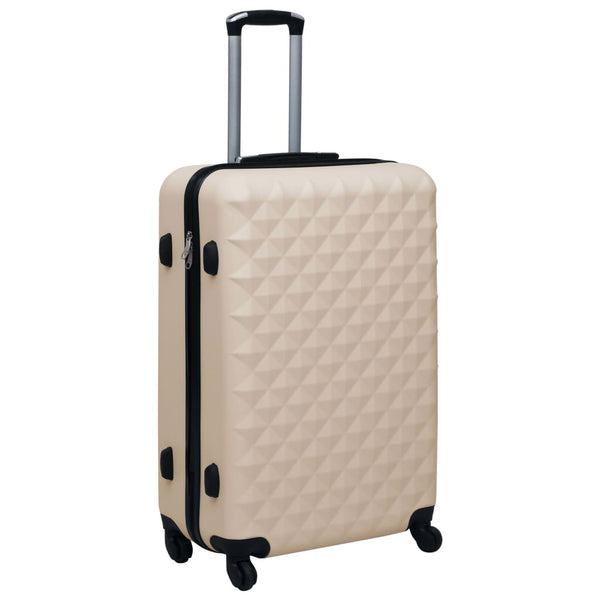 Goldenes ABS Trolley Set - 3-teilig