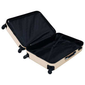 Goldenes ABS Trolley Set - 3-teilig