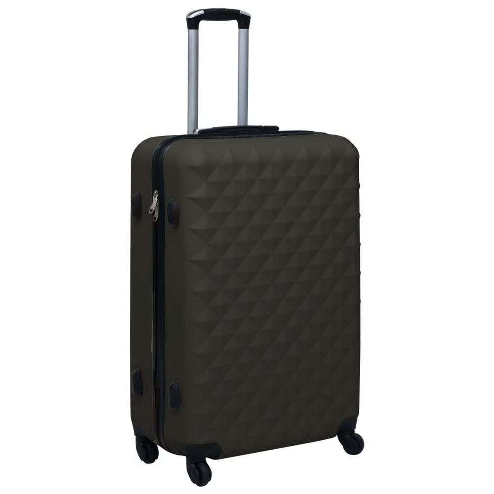 vidaXL Hardside Luggage Set 3 pcs. Anthracite ABS