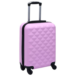 Rosa ABS Hartschalen-Trolley