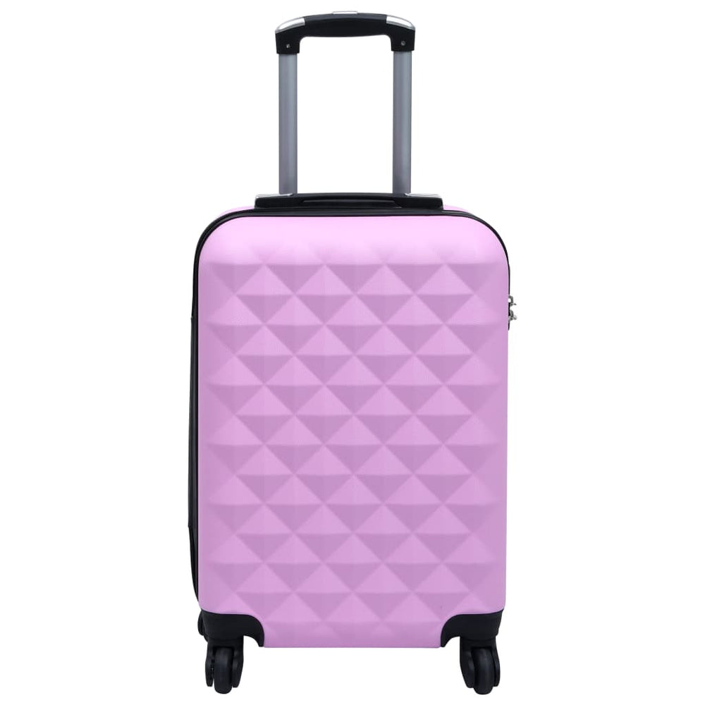 Rosa ABS Hartschalen-Trolley
