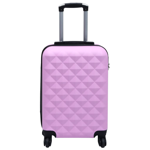 Rosa ABS Hartschalen-Trolley