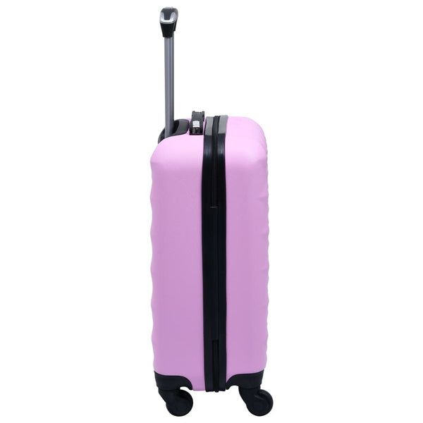 Rosa ABS Hartschalen-Trolley