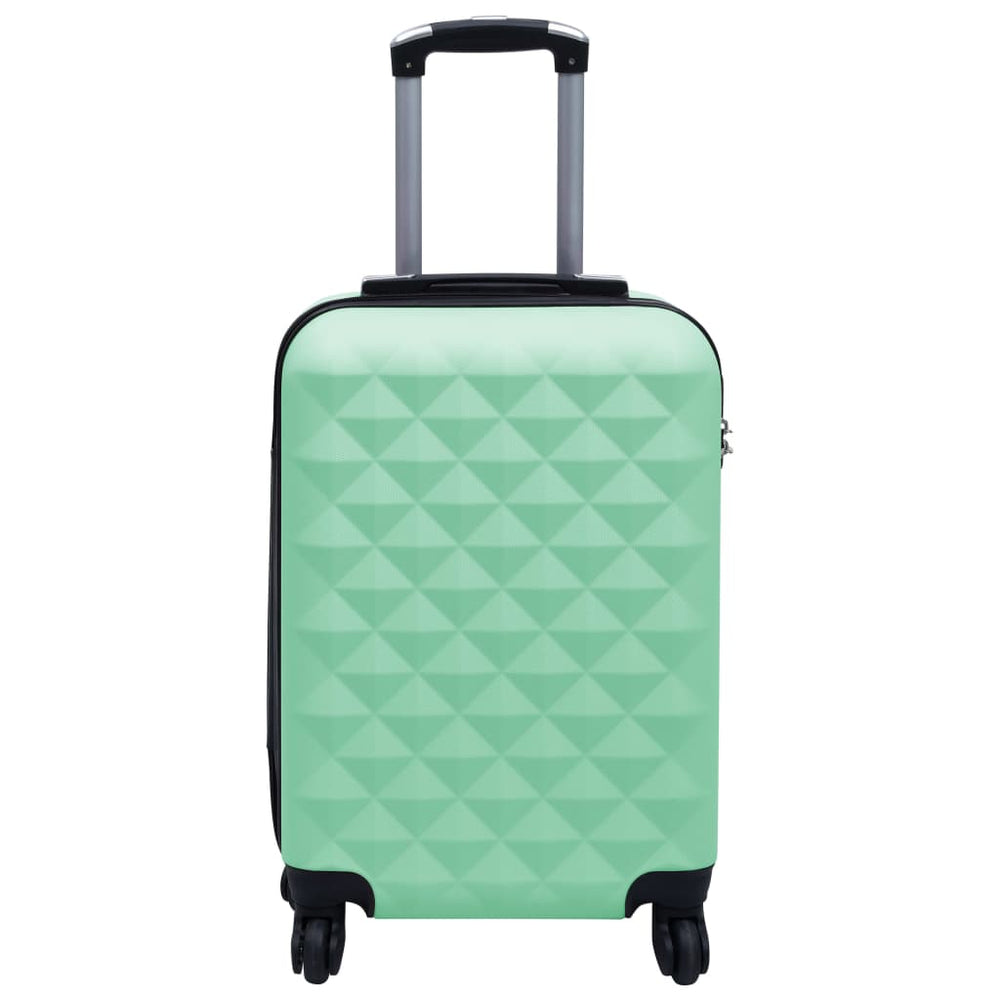 Mintgrüner Hartschalen-Trolley ABS