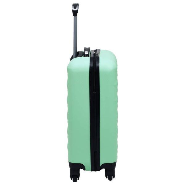 vidaXL Valise à coque rigide vert menthe ABS