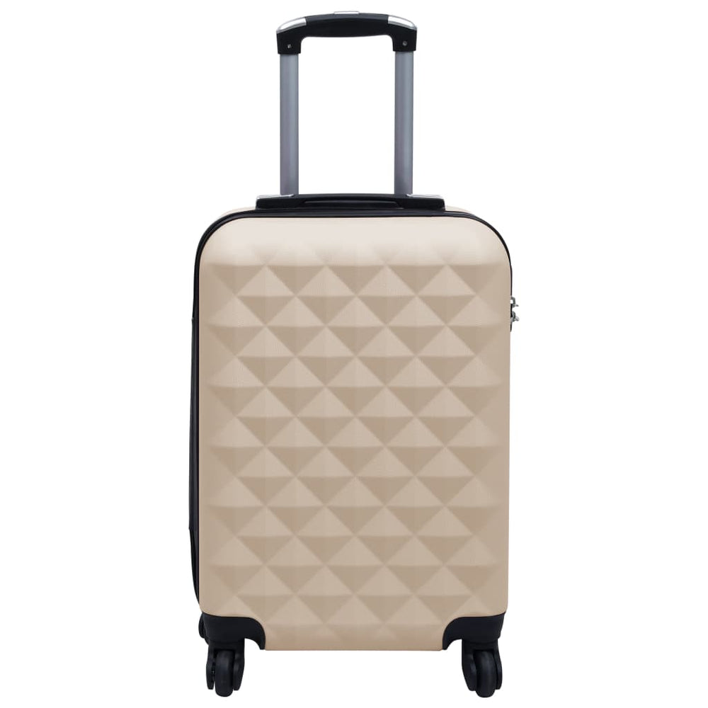 Goldener ABS Hartschalen-Trolley