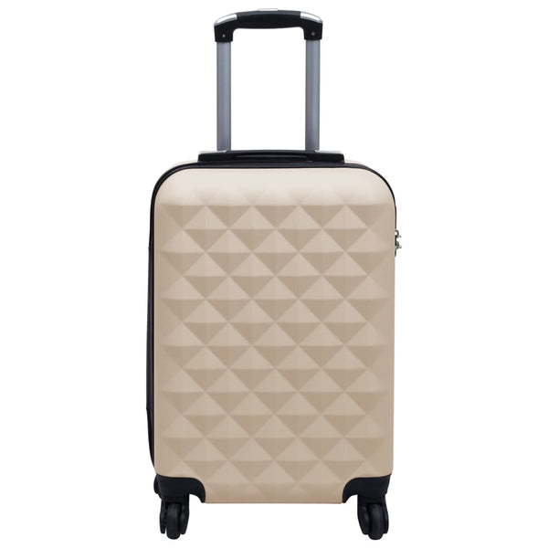Goldener ABS Hartschalen-Trolley