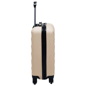 Goldener ABS Hartschalen-Trolley