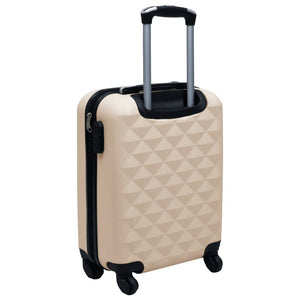 Goldener ABS Hartschalen-Trolley