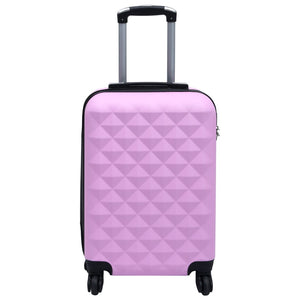 Rosa ABS Hartschalen Trolley Set - 2 Stück