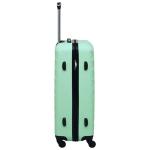 Mintgrünes Hartschalen-Trolley-Set - 2-teilig