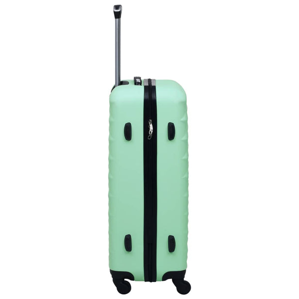 Mintgrünes Hartschalen-Trolley-Set - 2-teilig