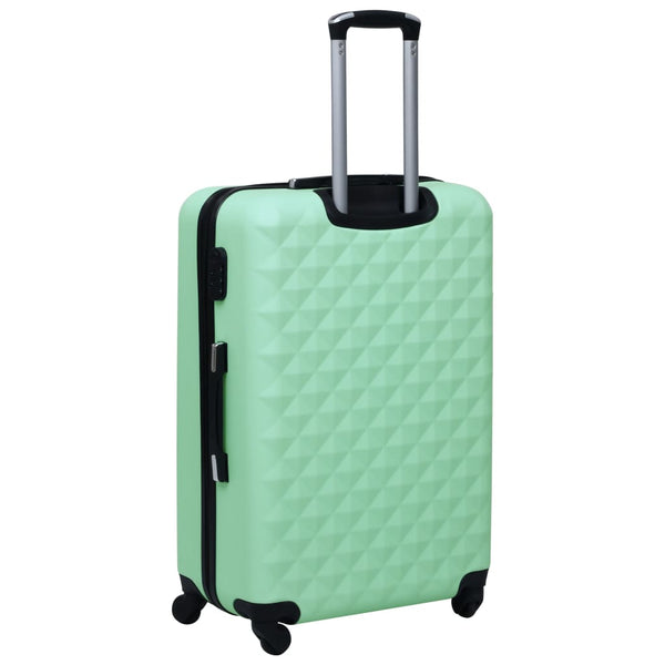 Mintgrünes Hartschalen-Trolley-Set - 2-teilig