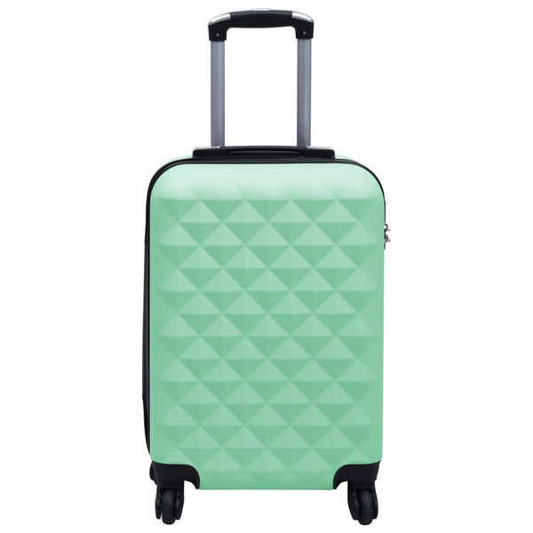 Mintgrünes Hartschalen-Trolley-Set - 2-teilig