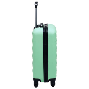 Mintgrünes Hartschalen-Trolley-Set - 2-teilig